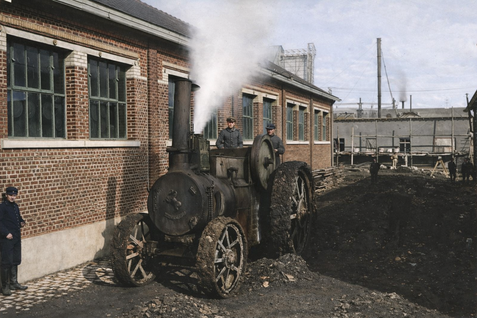 Le dirigeable à Maubeuge