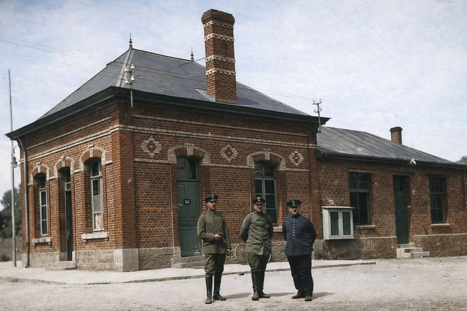 Le dirigeable à Maubeuge
