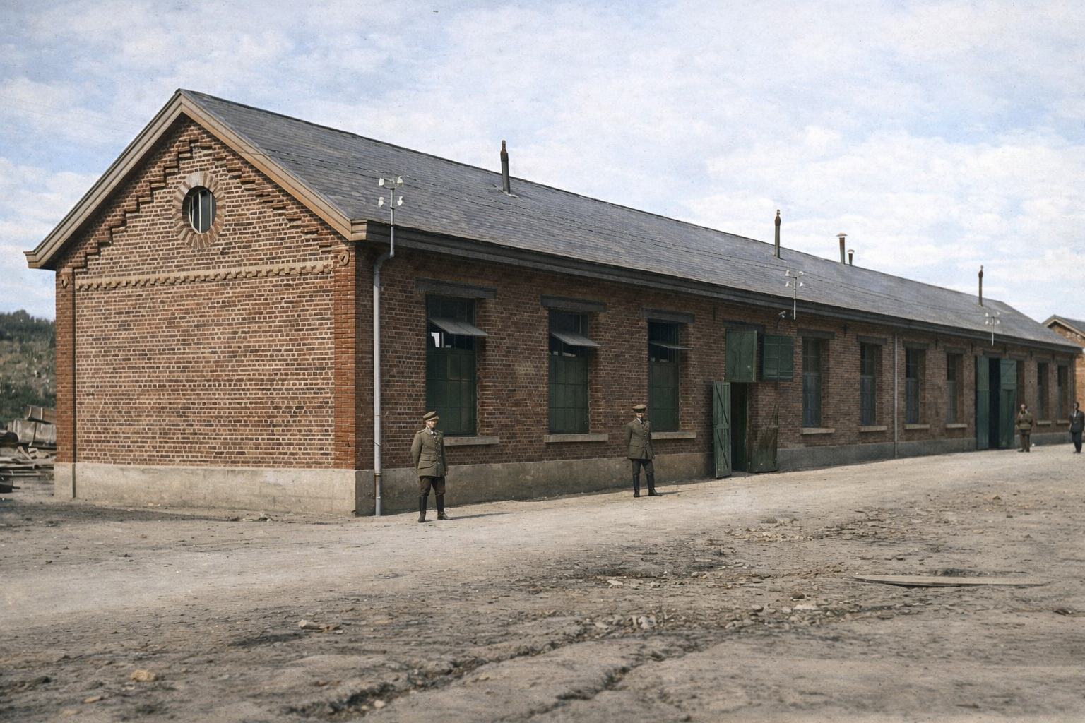 Le dirigeable à Maubeuge