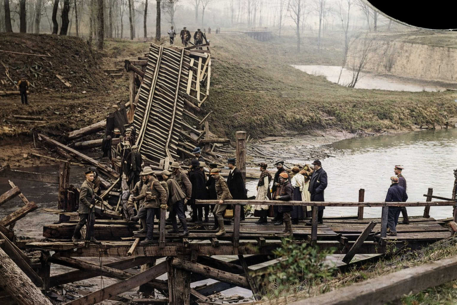 Le dirigeable à Maubeuge