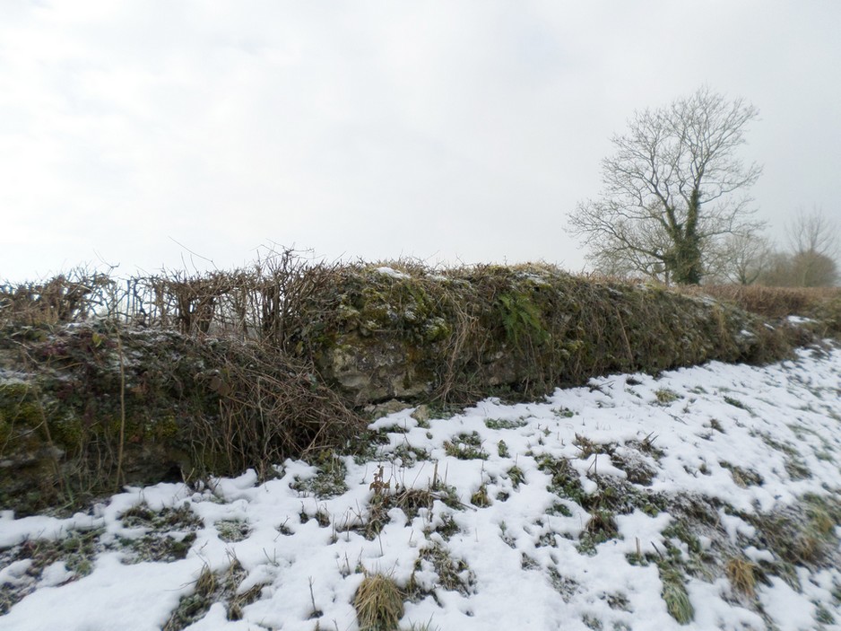 Le mur des sarrasins à Dourlers.