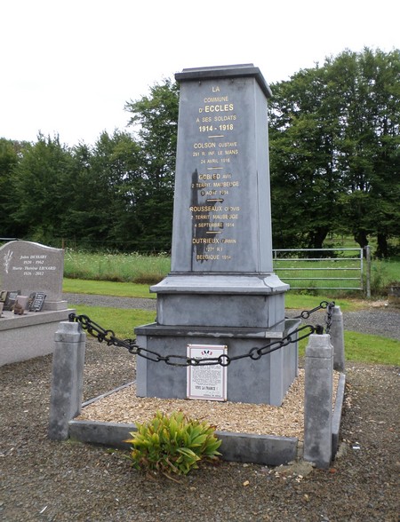 Monument aux morts d'Eccles