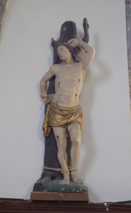 Eglise St Etienne d'Eclaibes. Saint.