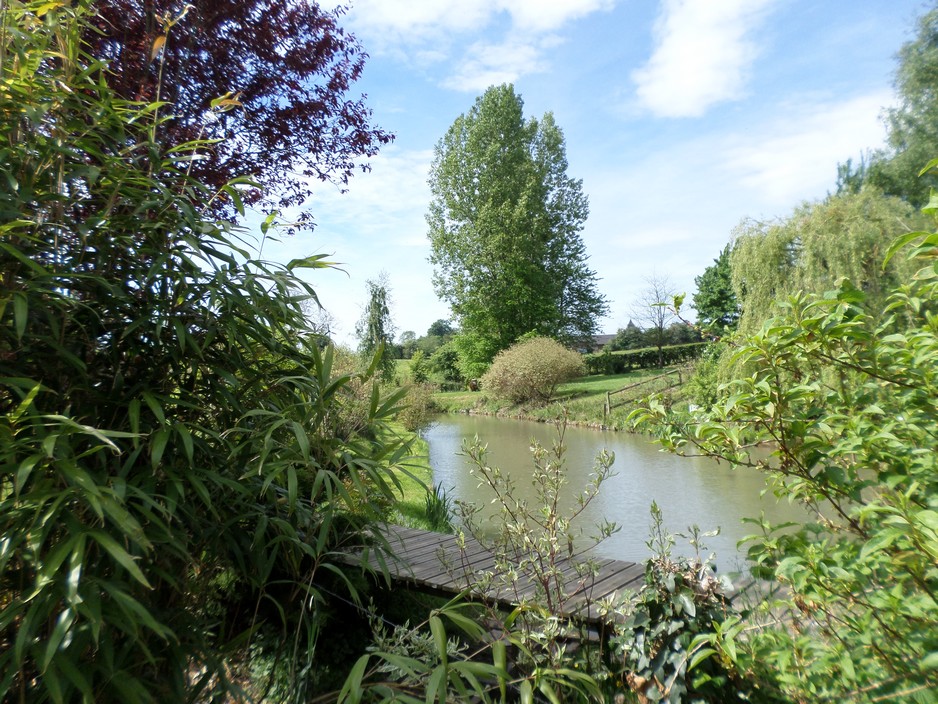 Paysage à Ecuélin.