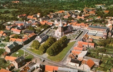 Vue aérienne d' Englefontaine