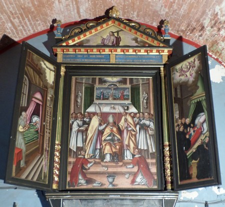 Triptyque, église d'Eppe-Sauvage 