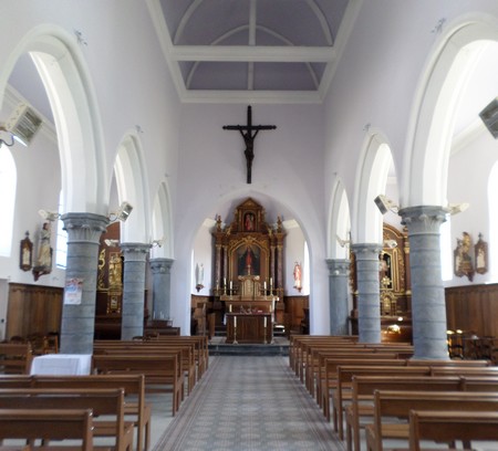 Eglise d'Eth, la nef