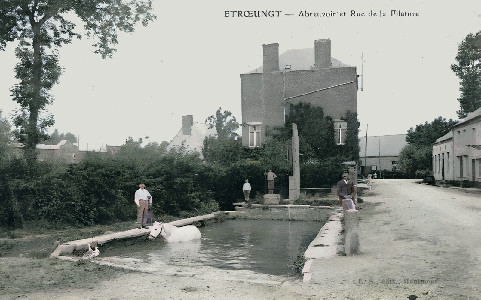 abreuvoir à Etroeungt.