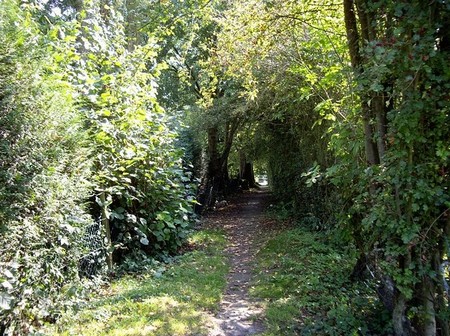 Chemin de randonnée à Étrœungt 