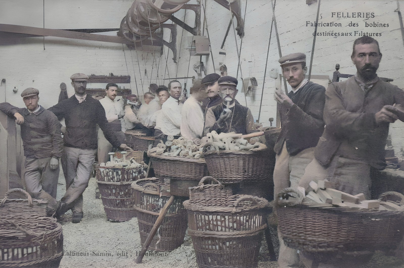 Les tourneurs sur bois de Felleries