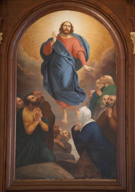Eglise de Féron, tableau du retable.