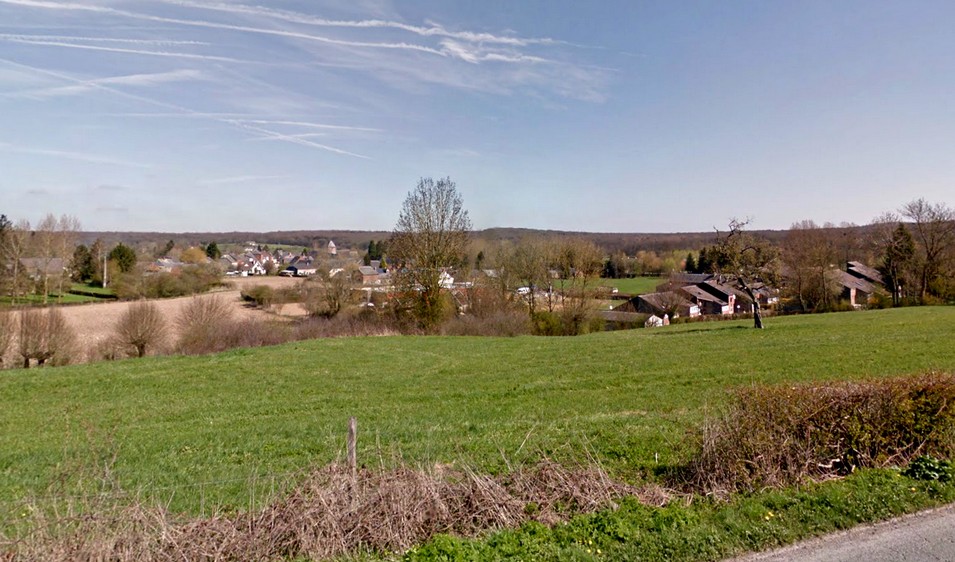 Vue du village de Féron