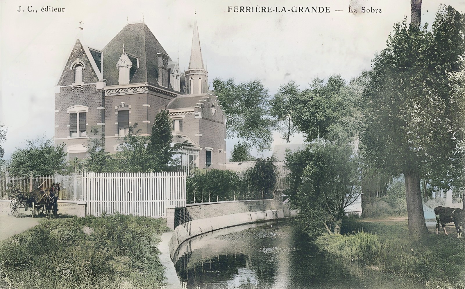 Le château Miroux à Ferrière la Grande
