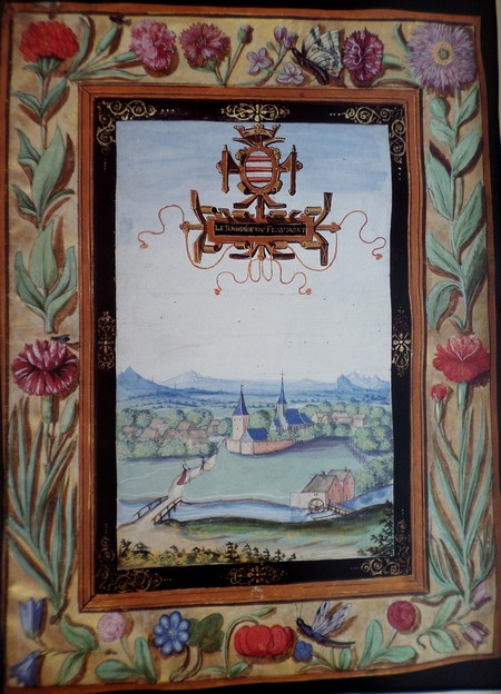 Flaumont Waudrechies sur les albums de Croÿ.