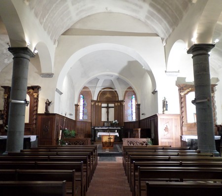 Eglise de Flaumont Waudrechies, la nef