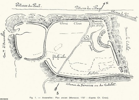 Oppidum de Flaumont Waudrechies.