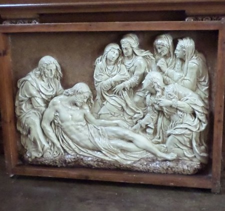 Fontaine au Bois, église, moulage.