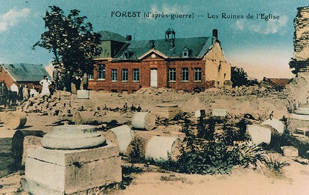 L'église de Forest en Cambrésis