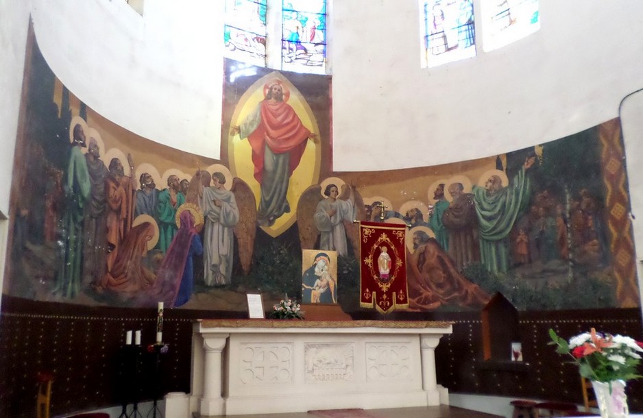Eglise de Forest en Cambrésis, peintures du choeur