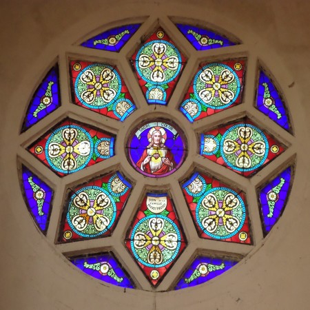 Eglise de Forest en Cambrésis, vitrail