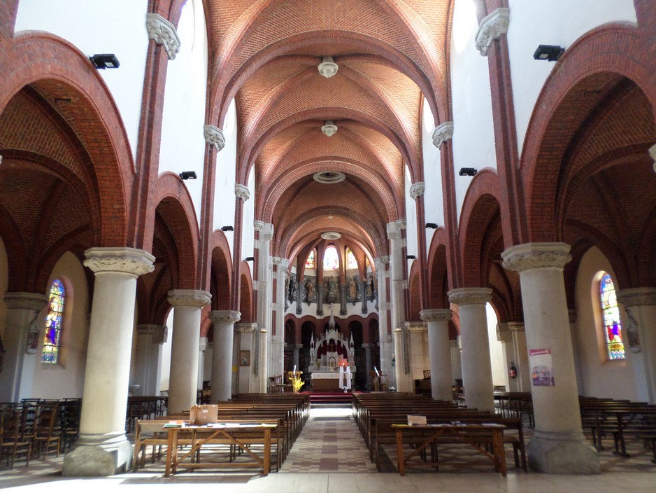 Eglise de Fourmies, la nef.
