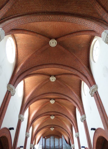 Eglise de Fourmies, la voûte.