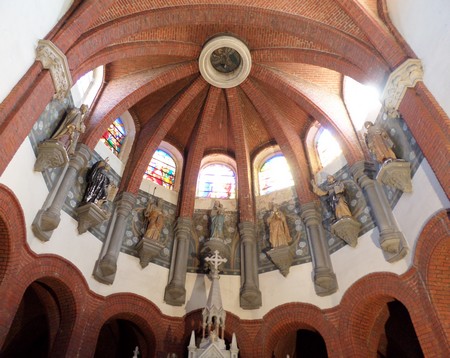 Eglise de Fourmies, la voûte du choeur.
