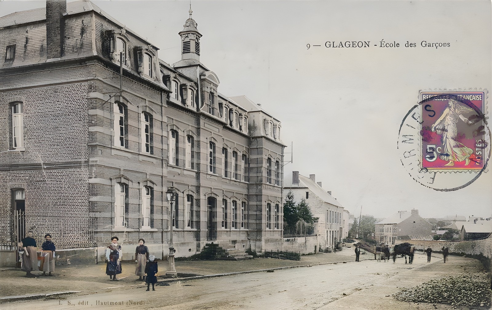L'ancienne école des garçons de Glageon