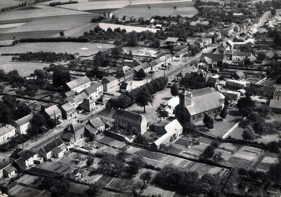 Vue aérienne de Gognies Chaussée