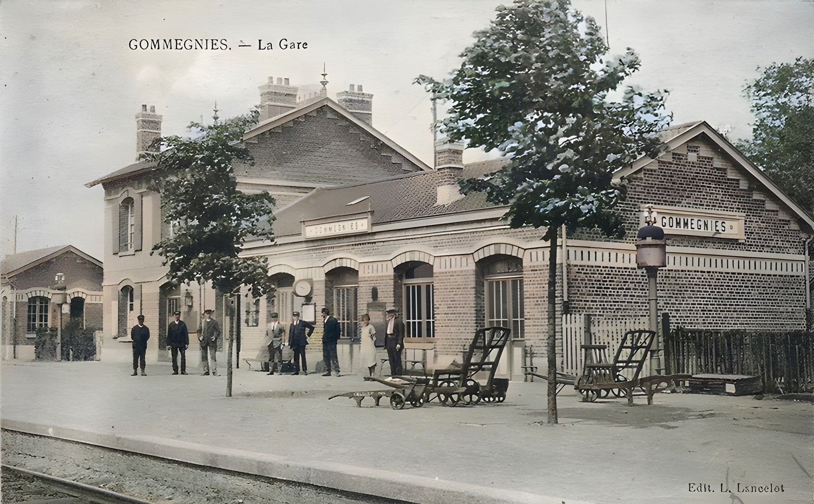 Ancienne gare de Gommegnies.