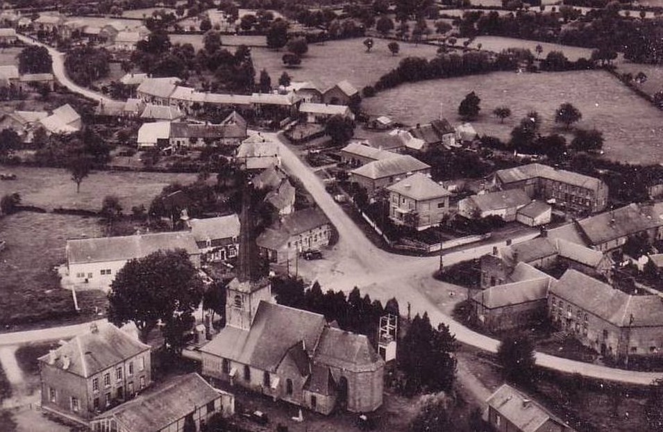 Vue aérienne de Grand Fayt