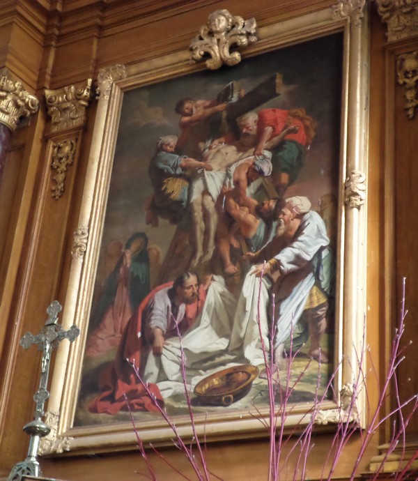 Eglise de Gussignies, tableau.