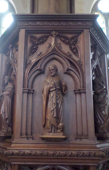 Eglise de Hargnies, chaire de vérité