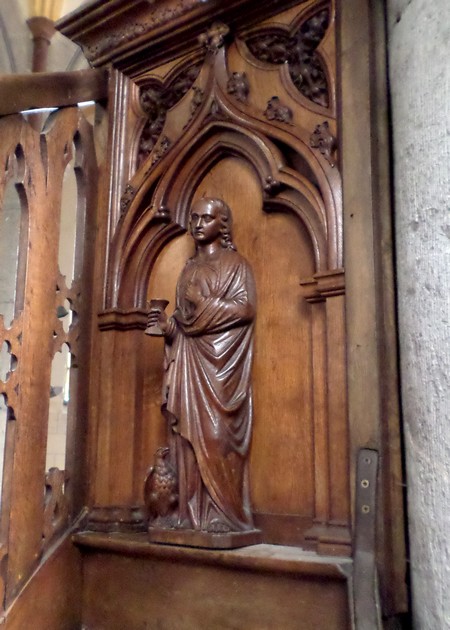 Eglise de Hargnies, chaire de vérité