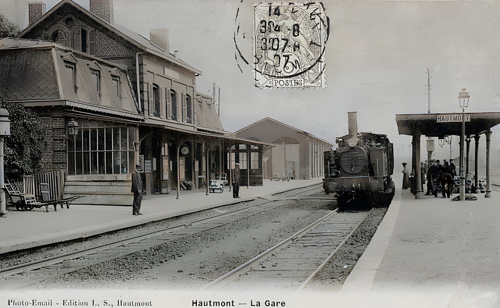 La gare d'Hautmont