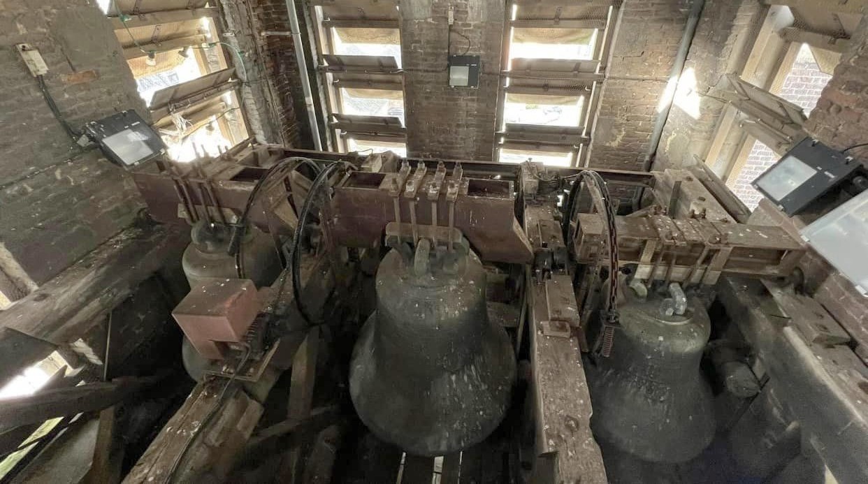Hautmont, les cloches de l'église