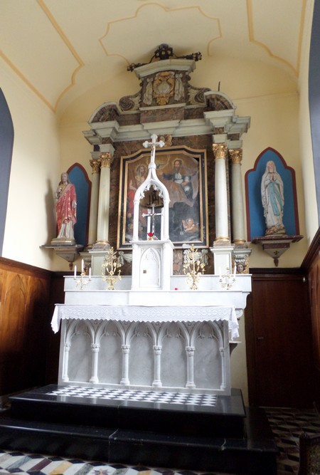 Eglise d'Hestrud, le choeur