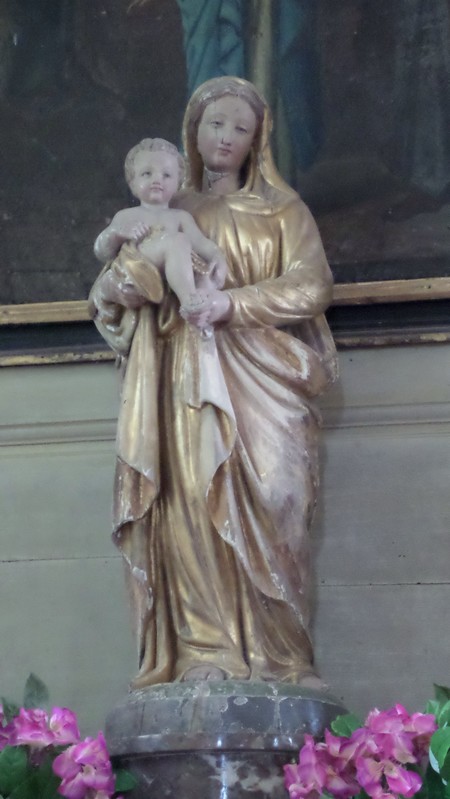 Eglise d'Hestrud, la Vierge.