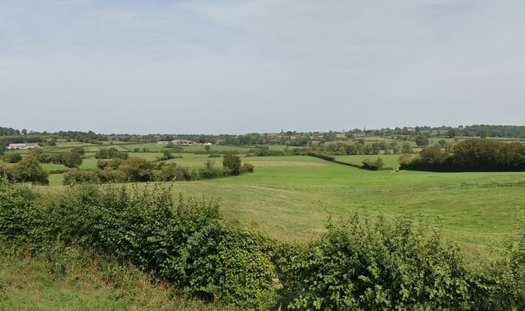 La quiétude de la campagne avesnoise.