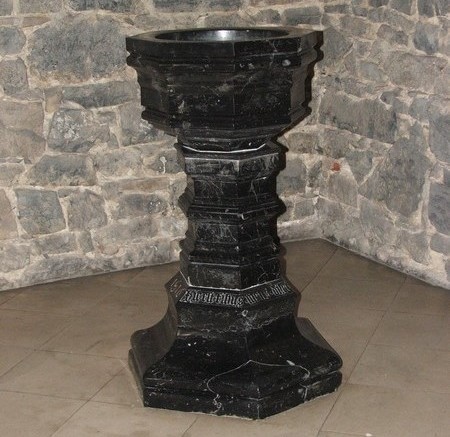 Fonts baptismaux, Eglise de Jeumont