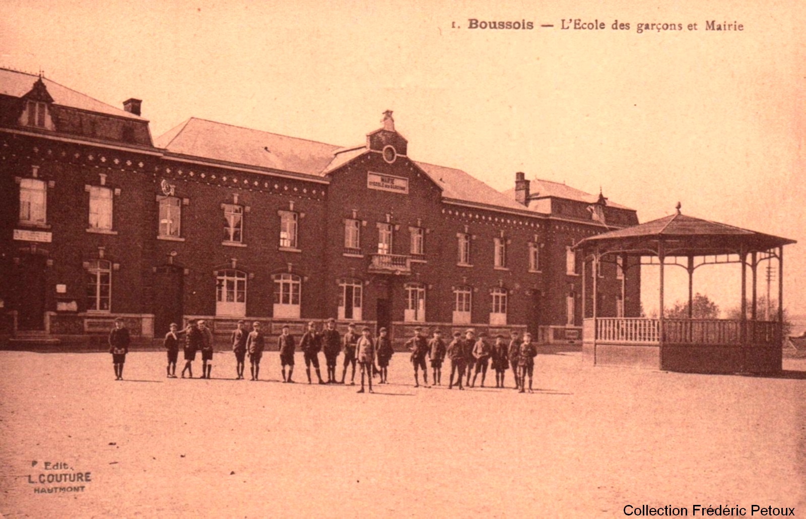 Le premier kiosque de Boussois.