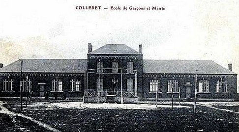 Le kiosque à danser de Colleret carte postale ancienne