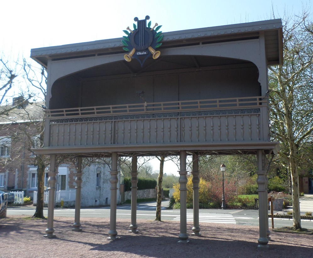 Le nouveau kiosque d'Ohain.