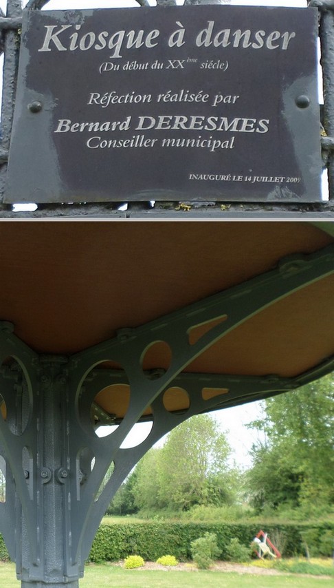 Le kiosque à danser de Saint Aubin.