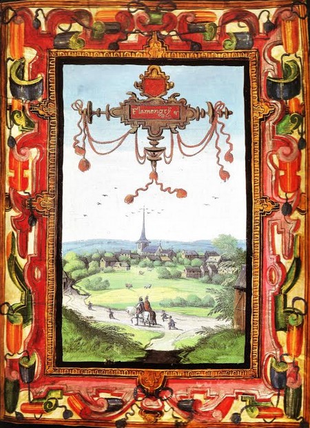 La Flamengrie sur l'album de Croÿ