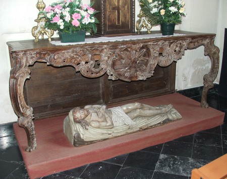 Christ dans l'église de la Longueville.
