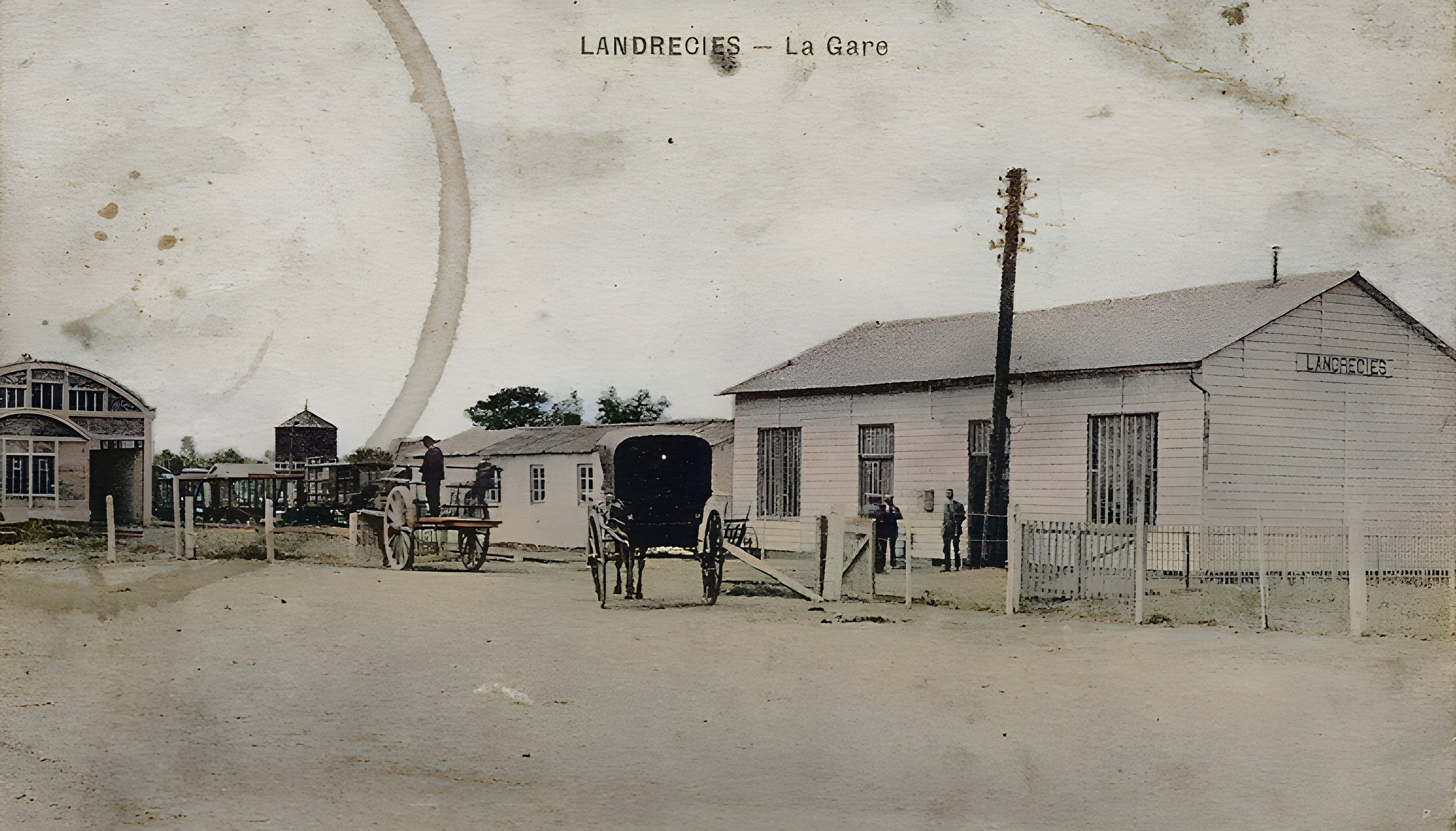 La gare de Landrecies 