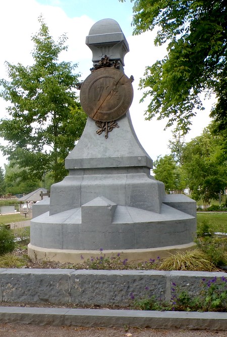 Landrecies, le monument du 27 Ventôse an III (1899). 