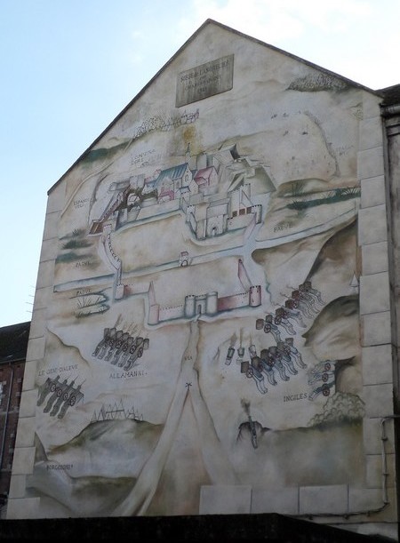 Fresque à Landrecies.