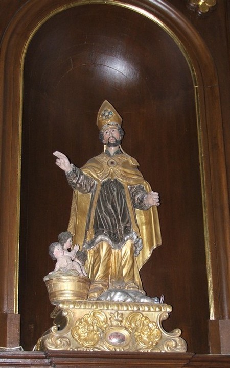 St Nicolas , église de Le Favril